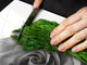 GIGANTE Copri-piano cottura a induzione – ENORME tagliere; Serie di fiori DD06B: Rosa grigia