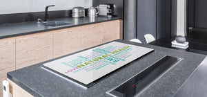 GIGANTIC CUTTING BOARD and Cooktop Cover - Expressions Series DD17 Inscription 2