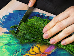 Impact & Shatter Resistant Worktop saver- Image Series DD05B Canvas painting 2