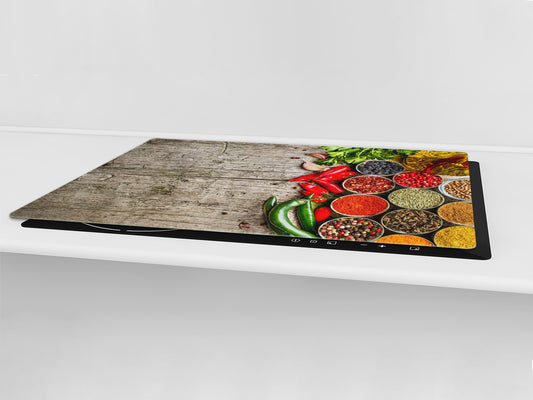 Cutting Board and Worktop Saver – SPLASHBACKS: A spice series DD03B Asian spices 5