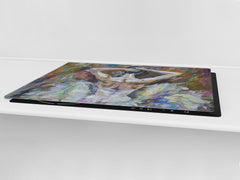 Impact & Shatter Resistant Worktop saver- Image Series DD05B Ballerina