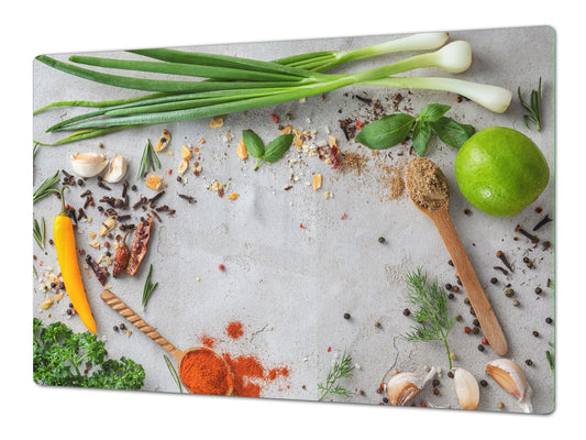 Cutting Board and Worktop Saver – SPLASHBACKS: A spice series DD03B Italian spices 6