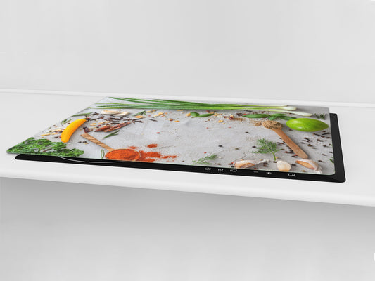 Cutting Board and Worktop Saver – SPLASHBACKS: A spice series DD03B Italian spices 6