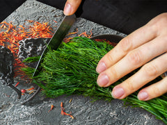 Schneidbrett aus Hartglas und schützende Arbeitsoberfläche – Schneideplatten: Sehr groß Küchenbrett aus Hartglas und Kochplattenabdeckung; spice series DD03B: Asian spices 6