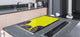 Worktop saver and Pastry Board – Cooktop saver; Series: Outside Series DD19 Violet leaves 1
