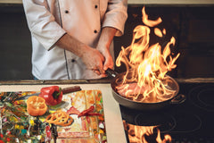 Impact & Shatter Resistant Worktop saver- Image Series DD05B Walk