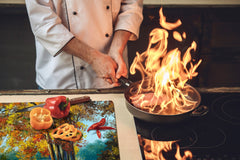 Very Big Cooktop saver - Nature series DD08 Park in the autumn season 1