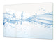 Enorm Kochplattenabdeckung Stove Cover und Schneideplatten; Water Series DD10: Drops of water 3