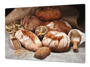 ENORME Tagliere e proteggi-piano di lavoro; Serie di pane e farina DD09: Pane 6