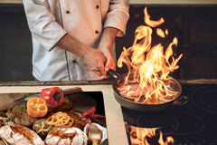 HUGE TEMPERED GLASS CHOPPING BOARD – Bread and flour series DD09 Breads 6