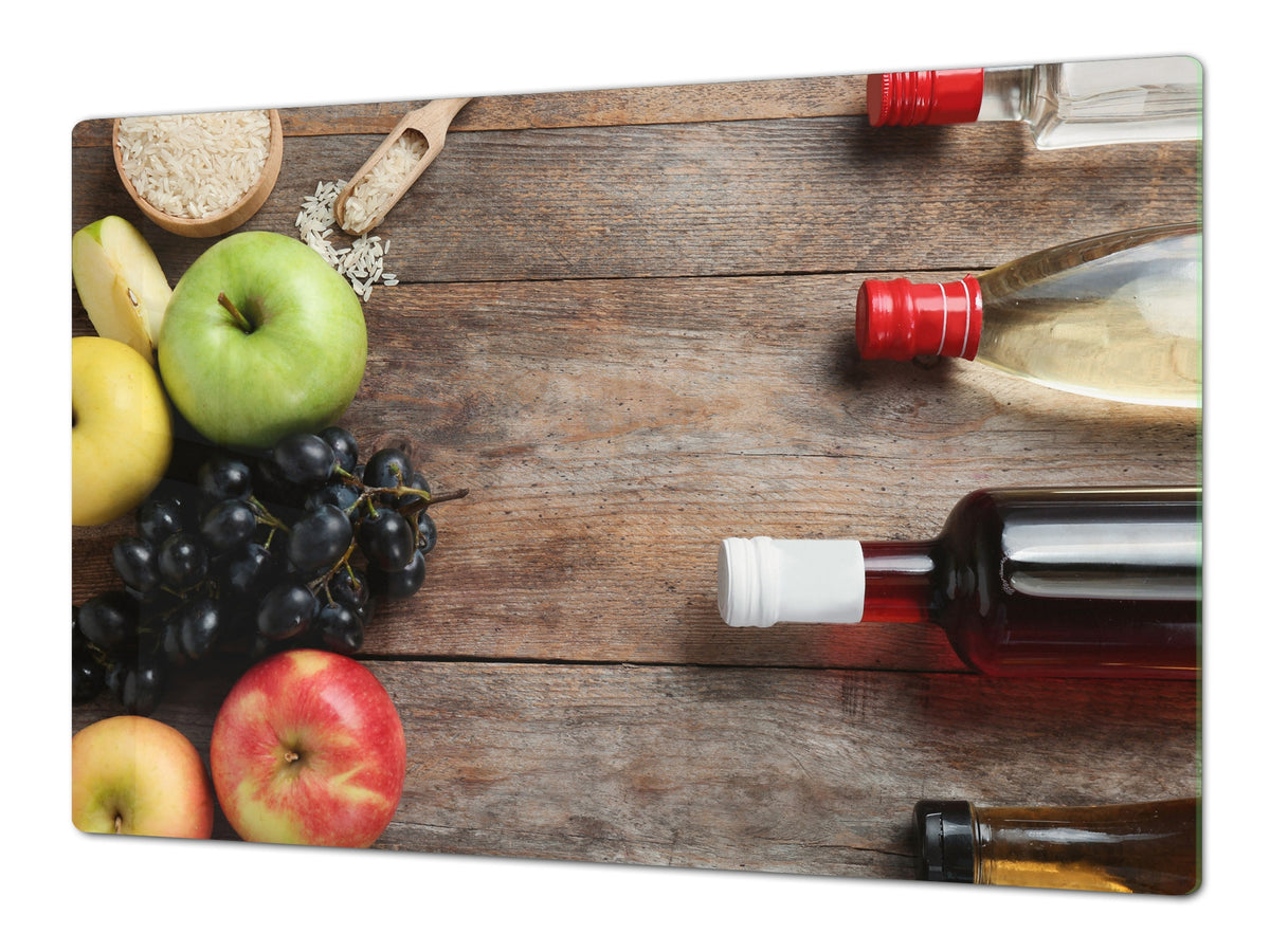 UNIQUE Tempered GLASS Kitchen Board Fruit and Vegetables series DD02 Fruit 2