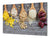 Enorm Küchenbrett aus Hartglas und Induktionskochplattenabdeckung; Fruit and Vegetables series DD02: Grains 3