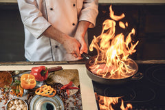 Worktop saver and Pastry Board – Glass Kitchen Board- Coffee series DD07 Coffee 9