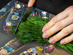 Very Big Cooktop saver - Nature series DD08 Asian boats