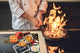 Enorm Küchenbrett aus Hartglas und Induktionskochplattenabdeckung; Food series DD16: Healthy food 2