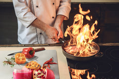 BIG Planche de cuisine EN VERRE TREMPÉ; Série Boissons et boissons DD11: Cocktail à la grenade