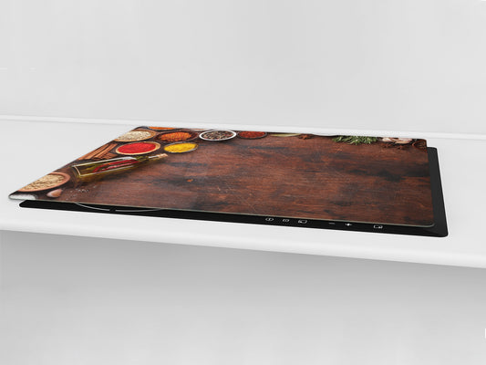 Cutting Board and Worktop Saver – SPLASHBACKS: A spice series DD03B Colorful spices 3