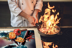 Gigante Cubre vitro resistente a golpes y arañazos - Series de la Naturaleza DD08 Rocío Sobre Las Hojas