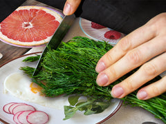 BIG KITCHEN BOARD & Induction Cooktop Cover – Glass Pastry Board - Food series DD16 Breakfast 7