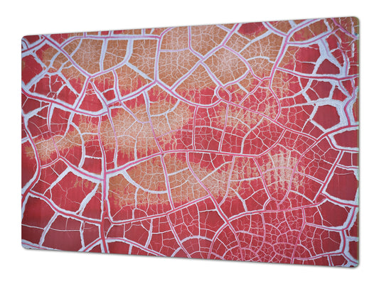 Impact & Scratch Resistant Glass Cutting Board and worktop saver; Texture Series DD20 Texture 3