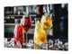 LARGE CUTTING BOARD and Cooktop Cover – Worktop saver;  Drinks  Series  DD11 Colorful drinks 3