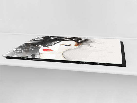 Impact & Shatter Resistant Worktop saver- Image Series DD05B Woman 11