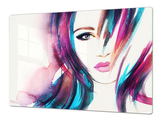 Worktop saver and Pastry Board – Cooktop saver; Series: Outside Series DD19 Woman 11