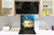 Paraschizzi cucina vetro – Paraschizzi vetro temperato – Paraschizzi con foto BS20 Serie mare: Tramonto 2