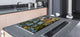 Impact & Scratch Resistant Glass Cutting Board and worktop saver; Texture Series DD20 Texture 2