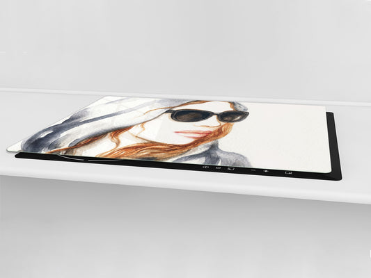 Worktop saver and Pastry Board – Cooktop saver; Series: Outside Series DD19 Woman 8