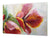 TRES GRAND Verre anti-rayures et antichocs; Série d'images DD05B: Fleurs 6