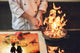 Plaque de cuisson à induction - Couvre-cuisinière en verre: GÉANT Couvre-cuisinière à induction; Série Fantastique et conte de fées DD18: Aller ensemble 2