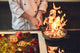 HUGE TEMPERED GLASS COOKTOP COVER - DD30 Christmas Series: Christmas atmosphere