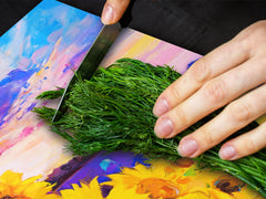 Impact & Shatter Resistant Worktop saver- Image Series DD05B Sunflowers 5