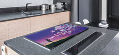 Induction Cooktop Cover – Glass Worktop saver: Fantasy and fairy-tale series DD18 Soap bubbles