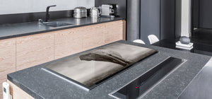 Gigantic Worktop saver and Pastry Board - Tempered GLASS Cutting Board Animals series DD01 Elephant 1
