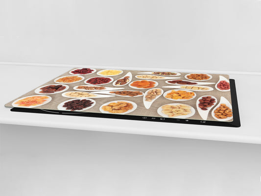 UNIQUE Tempered GLASS Kitchen Board Fruit and Vegetables series DD02 Delicacies 3