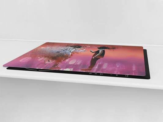 Induction Cooktop Cover – Glass Worktop saver: Fantasy and fairy-tale series DD18 Farewell