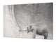 Riesig Schneidbrett aus Hartglas und schützende Arbeitsoberfläche; Animals series DD01: Happy Elephant
