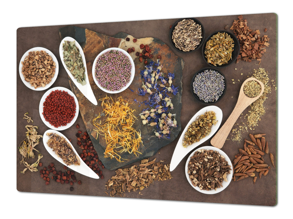 HUGE TEMPERED GLASS COOKTOP COVER A spice series DD03A Root spices 2