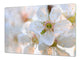 Enorm Schneidbrett aus Hartglas und schützende Arbeitsoberfläche; Flower series DD06A: Cherry blossom 1
