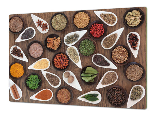 HUGE TEMPERED GLASS COOKTOP COVER A spice series DD03A Mosaic from spices 1