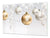Riesig Schneidbrett aus Hartglas und schützende Arbeitsoberfläche; DD30 Weihnachtsserie: Weihnachtskugeln