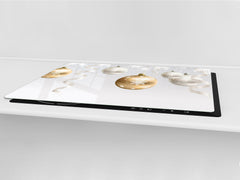 HUGE TEMPERED GLASS COOKTOP COVER - DD30 Christmas Series: Christmas ornaments
