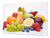 ÉNORME Planche à découper; Série de fruits et légumes DD02: Fruits d'été