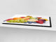UNIQUE Tempered GLASS Kitchen Board Fruit and Vegetables series DD02 Summer Fruit