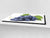 UNIQUE Tempered GLASS Kitchen Board Fruit and Vegetables series DD02 Grape
