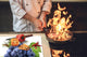 UNIQUE Tempered GLASS Kitchen Board Frutas y Hortalizas DD02 Granos 3