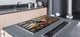 HUGE TEMPERED GLASS COOKTOP COVER A spice series DD03A Mosaic with spices 4