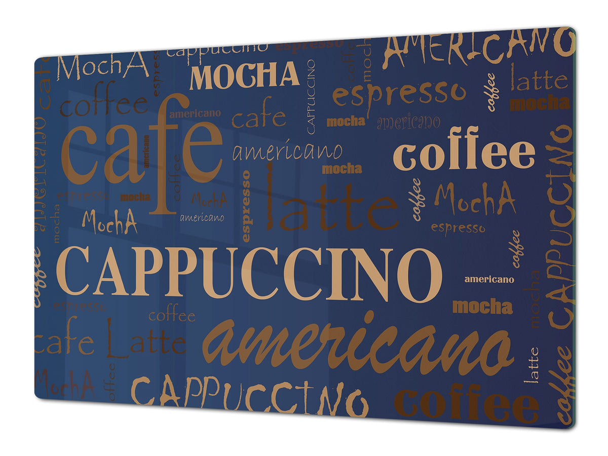 GIGANTIC CUTTING BOARD and Cooktop Cover - Expressions Series DD17 Cappuccino